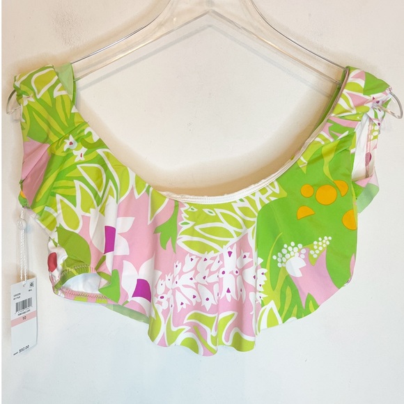 TRINA TURK “LA PALMA” SWIM COLLECTION - LISTING INCLUDES TOP&BOTTOM Sz 10 - Picture 3 of 10